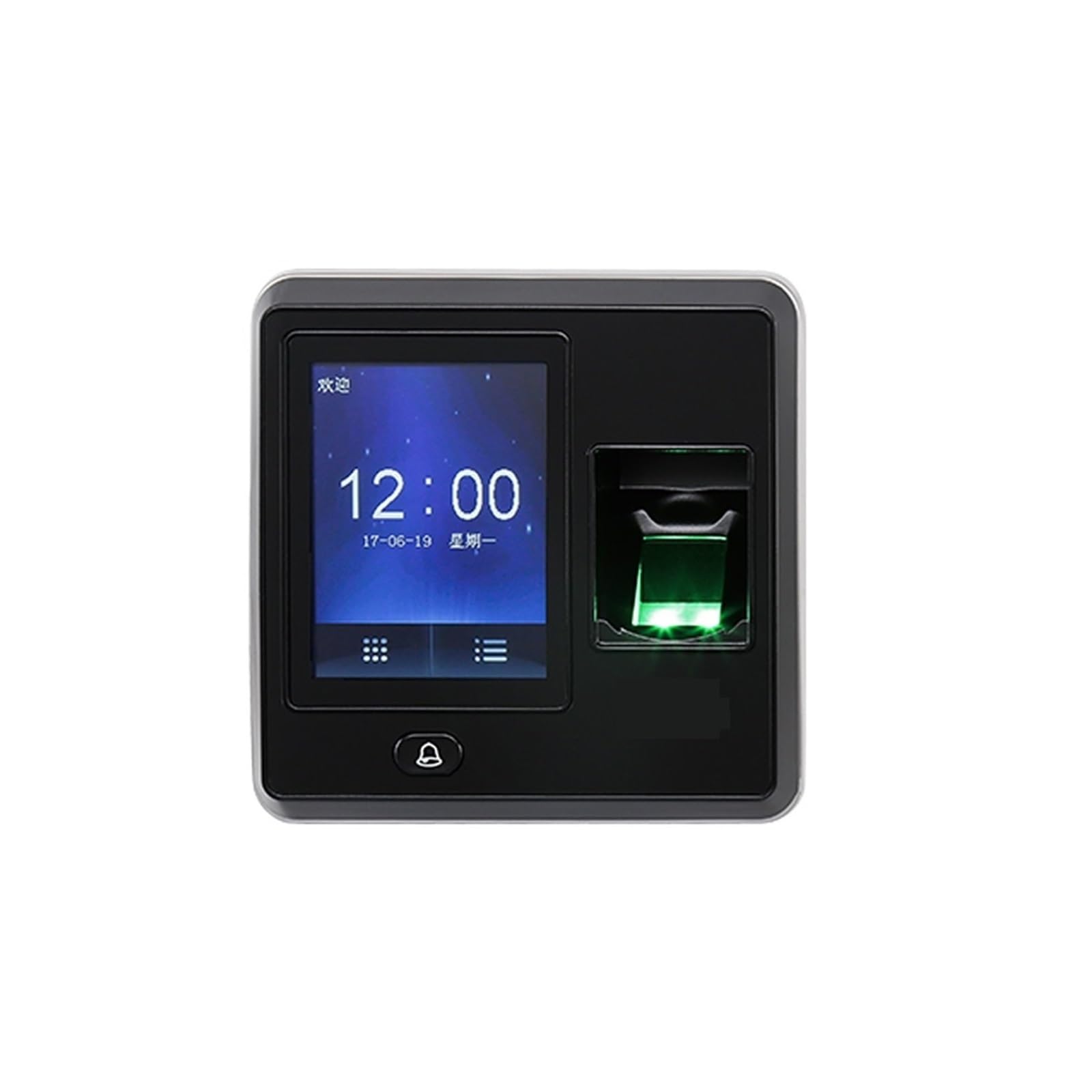 Marcar en la máquina, Máquina de asistencia SF300 Lector huellas dactilares Tarjeta magnética Pantalla táctil control acceso con contraseña y máquina integrada(Only machine)