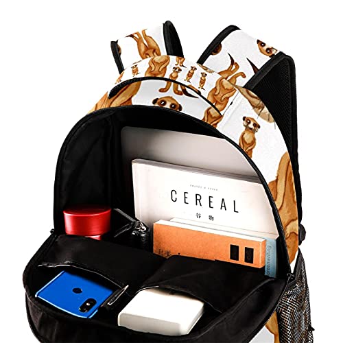 Sac à dos de voyage suricates avec porte-bouteille ergonomique - 4