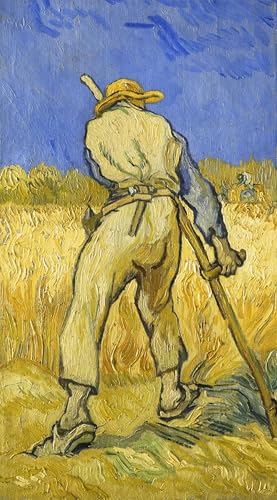 Affiche Le Faucheur de Van Gogh pour une déco salon vintage