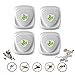Produktbild AILEDA Ultraschall Schädlingsbekämpfer, 4 Pack Elektronische Insektenschutzmittel, Innenräumen Pest Repeller und Ultraschall Abwehr Schädlingsfallen für Mücken,Mäuse,Spinnen,Kakerlaken,Insekten