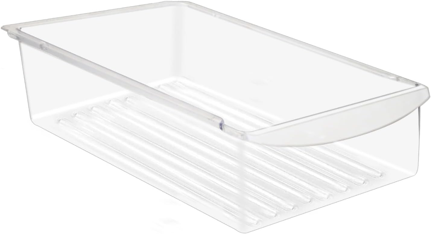 240530811 Refrigerator Drawer Replaces AP3960009, 240530813, 1194815, 240354201,Meat Pan Crisper Bin Compatible with Kenmore Frigidaire Lifetime Refrigerator 15.4Width x 11.7Depth