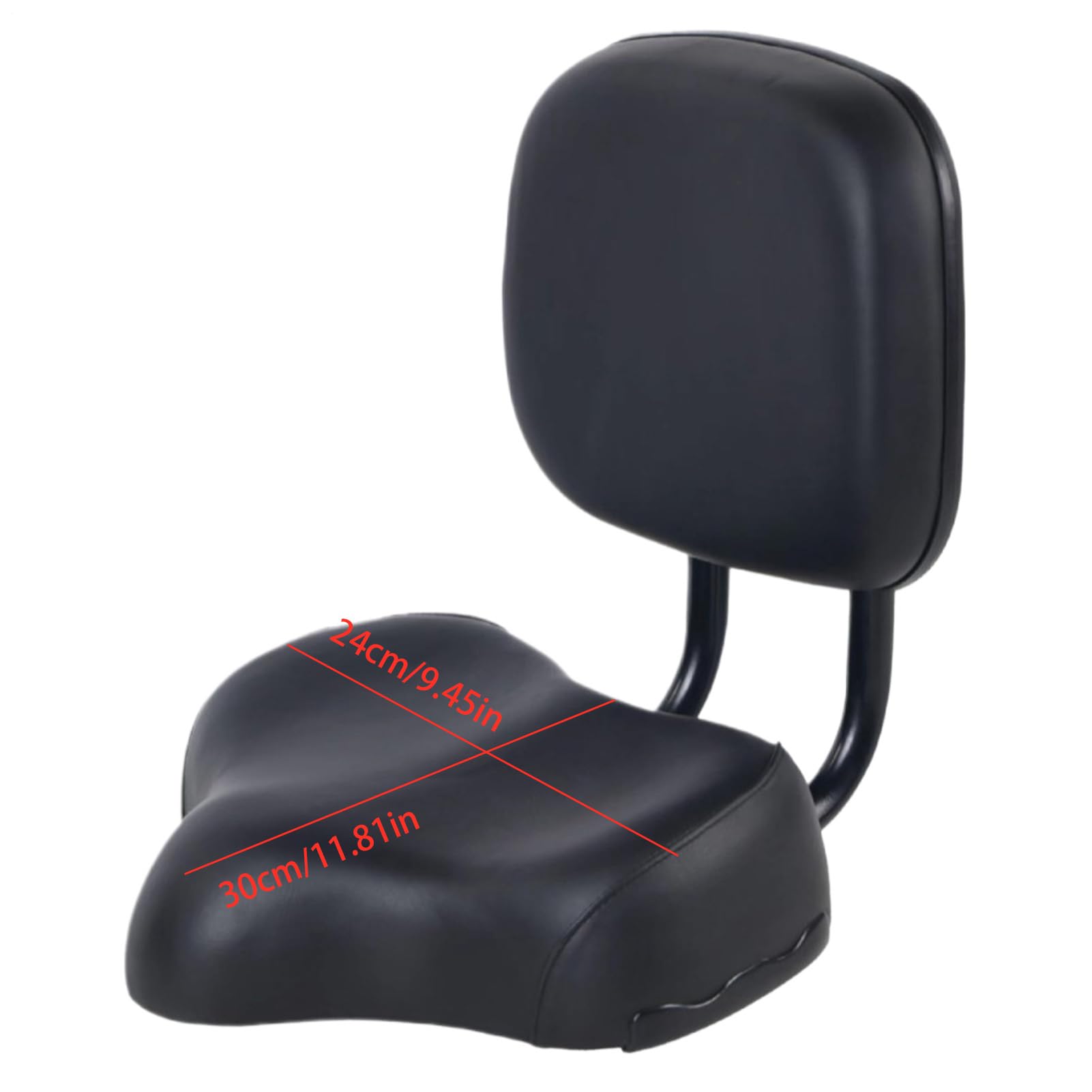 Asiento de bicicleta – Acolchado de espuma suave, cubierta ventilada, forma estrecha y aerodinámica, diseño para aliviar la presión de la cadera | para Road Mountain Touring Fitness