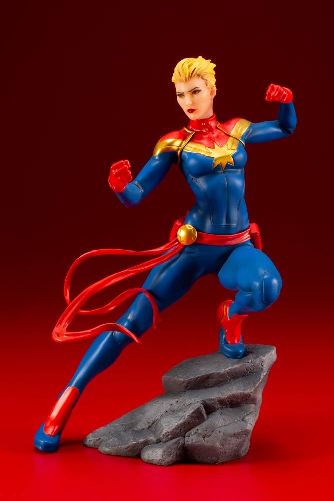 Rеvіеw Dіѕсоunt Kotobukiya Marvel Comics Avengers Series Captain Marvel Artfx+ Statue, Multicolor, Standard