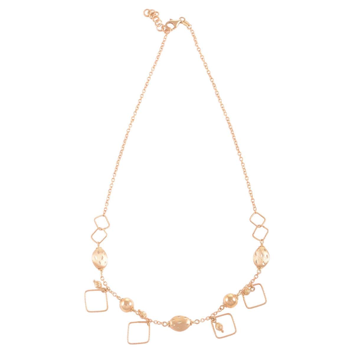 Daniela Coara Ladies 14K Gold Chain Necklace, 46 cm