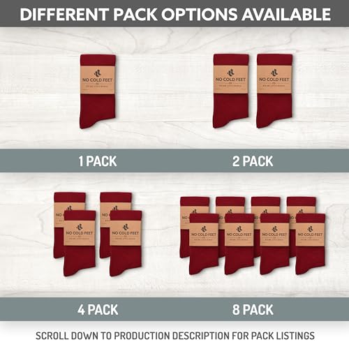 Fun Burgundy Colorful Novelty Socks for Men for Dress Casual Formal Groomsmen Wedding, 6 Pack2