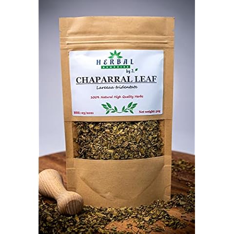 Chaparral Tea Loose Cut Leaves/ detox lungs herbal blend/ immune booster/ Lareeaa Tridentata - Herbal Remedies by J Cover
