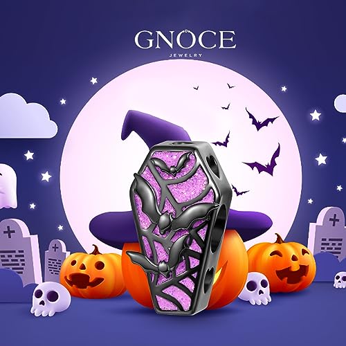 Image of GNOCE Witch Cauldron Pendant Charm,S925 Sterling Silver with Ruby Gemstones Dangle Charms Bead For Bracelets /Necklace Jewelry Gift For Women Girls Wife Daughter