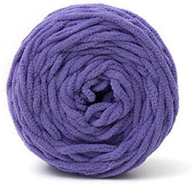 Celine lin One Skein Super Soft Baby Blanket Yarn Big Warm Scarf Yarn Crochet Yarn,Purple