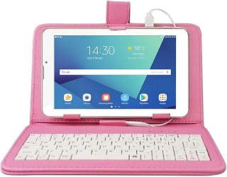 Tablet Rosa Multilaser M7 32GB Android 11 Dual Chip Função Celular NB361 + Capa com Teclado (Rosa)