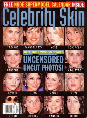 Celebrity Skin: Issue #63 (1997): Nude Actresses & Supermodels