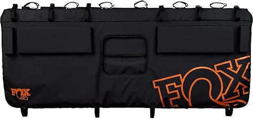 Fox Overland - Almohadilla para portón trasero, color negro, se adapta a camiones de tamaño mediano
