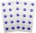 Plaque Test Tablets ~ Set of 40 ~ Two-Colored Plaqsearch Chew Shows Plaque on Teeth