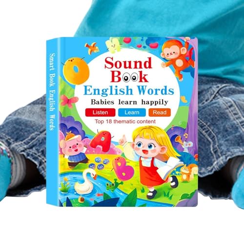 Livre sonore bébé et jouets livres à sons pour jeux sensoriels