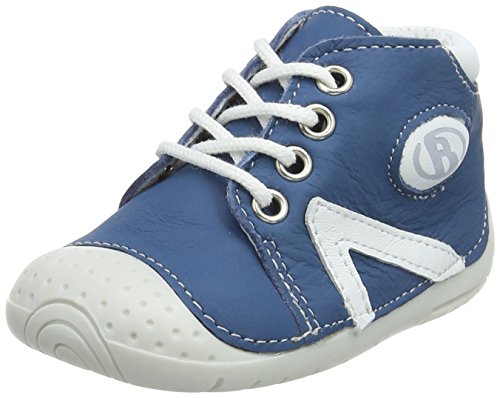 Babybotte B1, Baskets Mixte bébé, Bleu (Bleu Paon), 17 EU (2 UK)