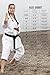 POZTEV Karate Uniform for Kids & Adults Lightweight Student Gi Pants and Jackets for Martial Arts Taekwondo Uniform With Free Belt (3)