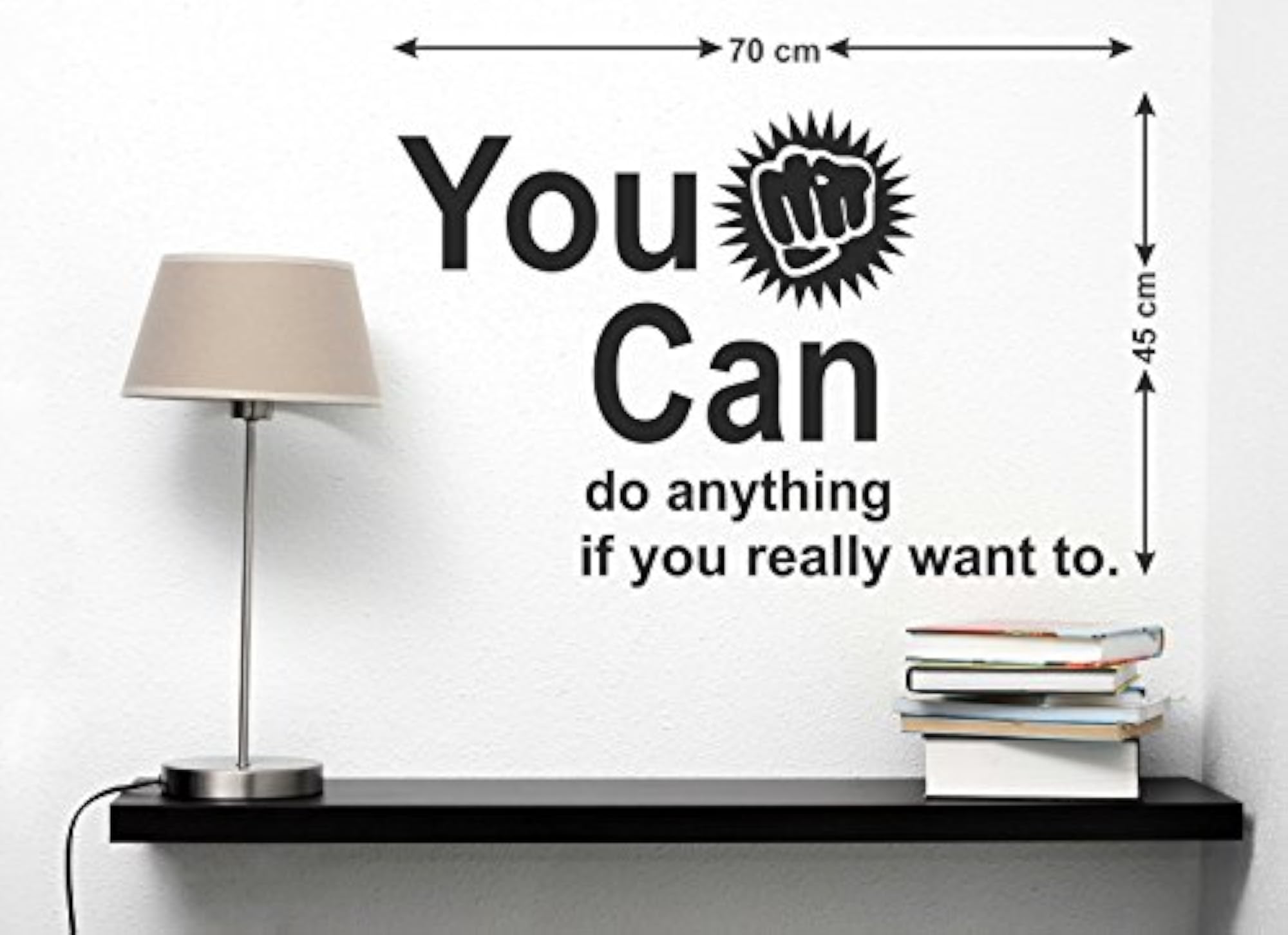 You CAN DO Anything Sticker for Wall Decoration