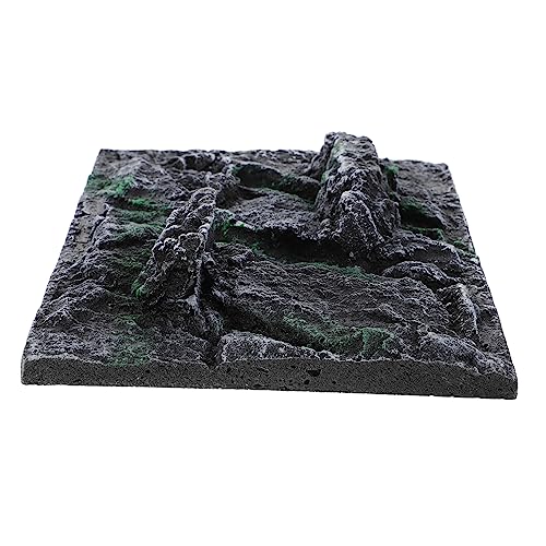 SUPVOX 1Pc Simulated Decoration Board for Reptile Tanks Imitated Background Board for Turtle Boxes Durable Enhance Living Space for Reptiles and Aquatic Pets