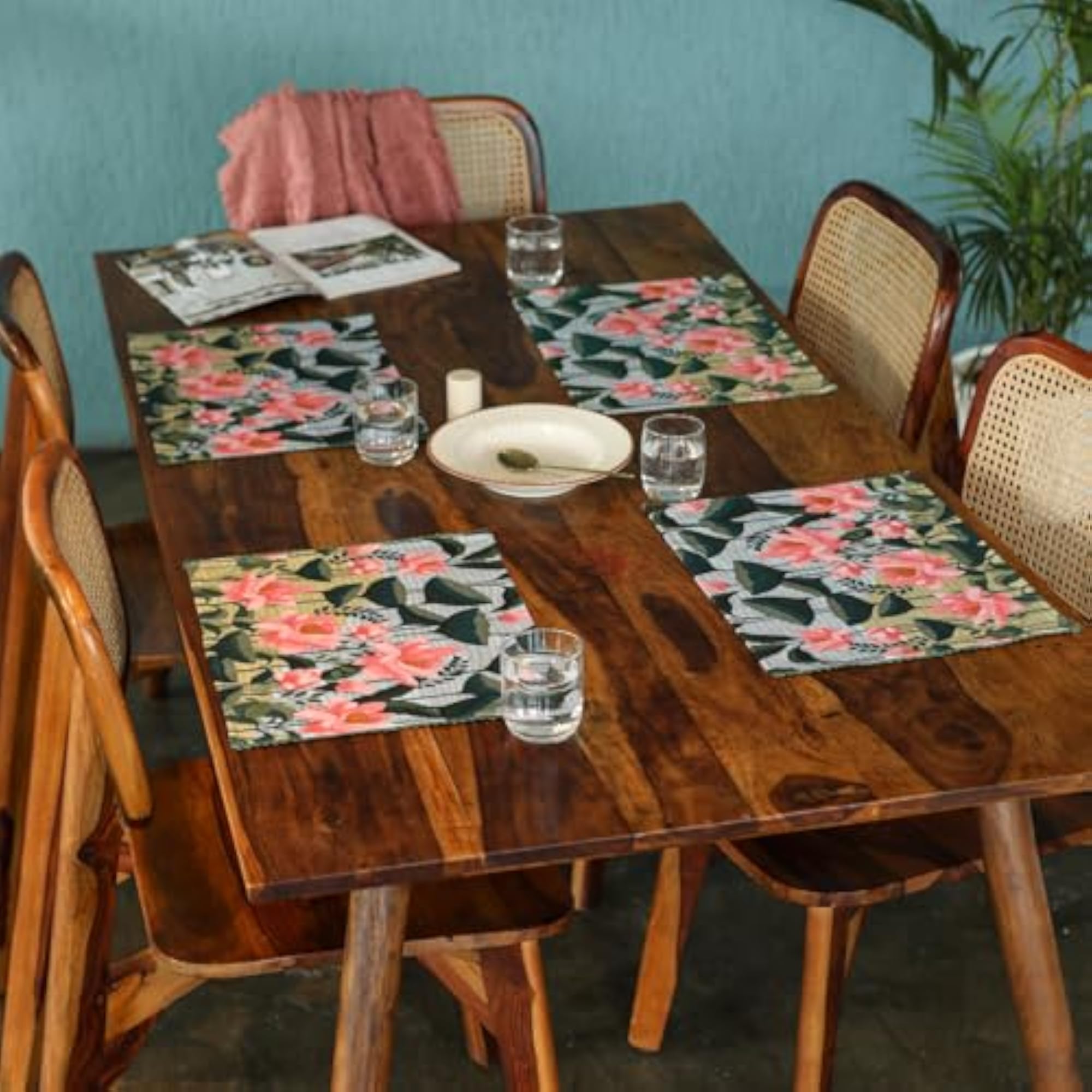 Rectangular Printed Cotton Placemat Set of 2