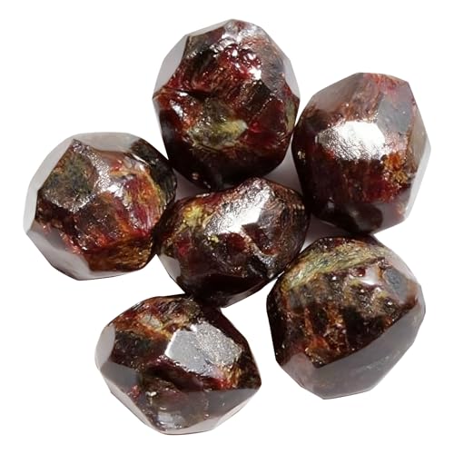 Wixine 100g DIY Natural Red Garnet Stones Original Crystal Original Specimens Gift