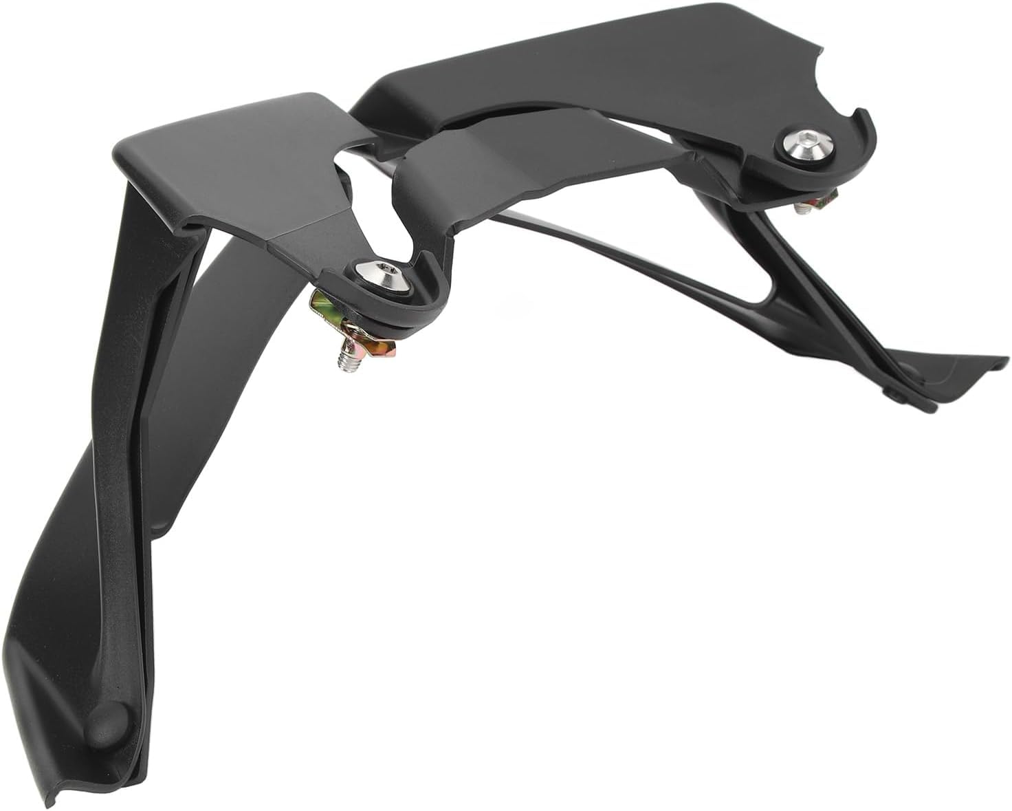 Aramox Spoiler Anteriore per Moto Naked Downforce Spoiler Wing MT‑09 2017-2020 Nero, ARAMOXZGWXBO592A