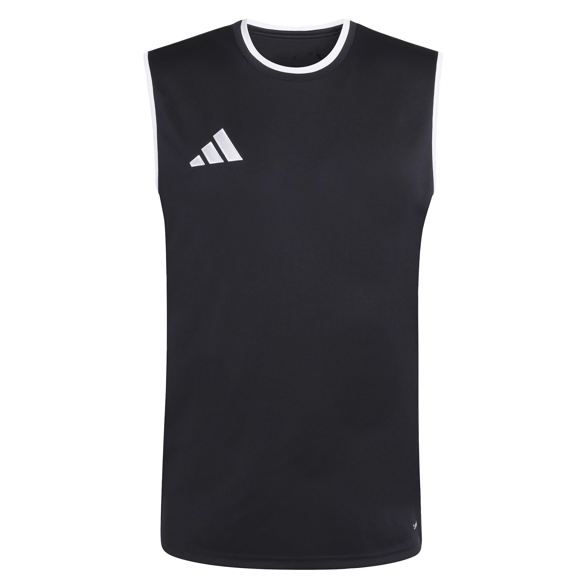 adidas Men's Entrada26 Sleeveless Jersey Shirt, Black/White, XXL