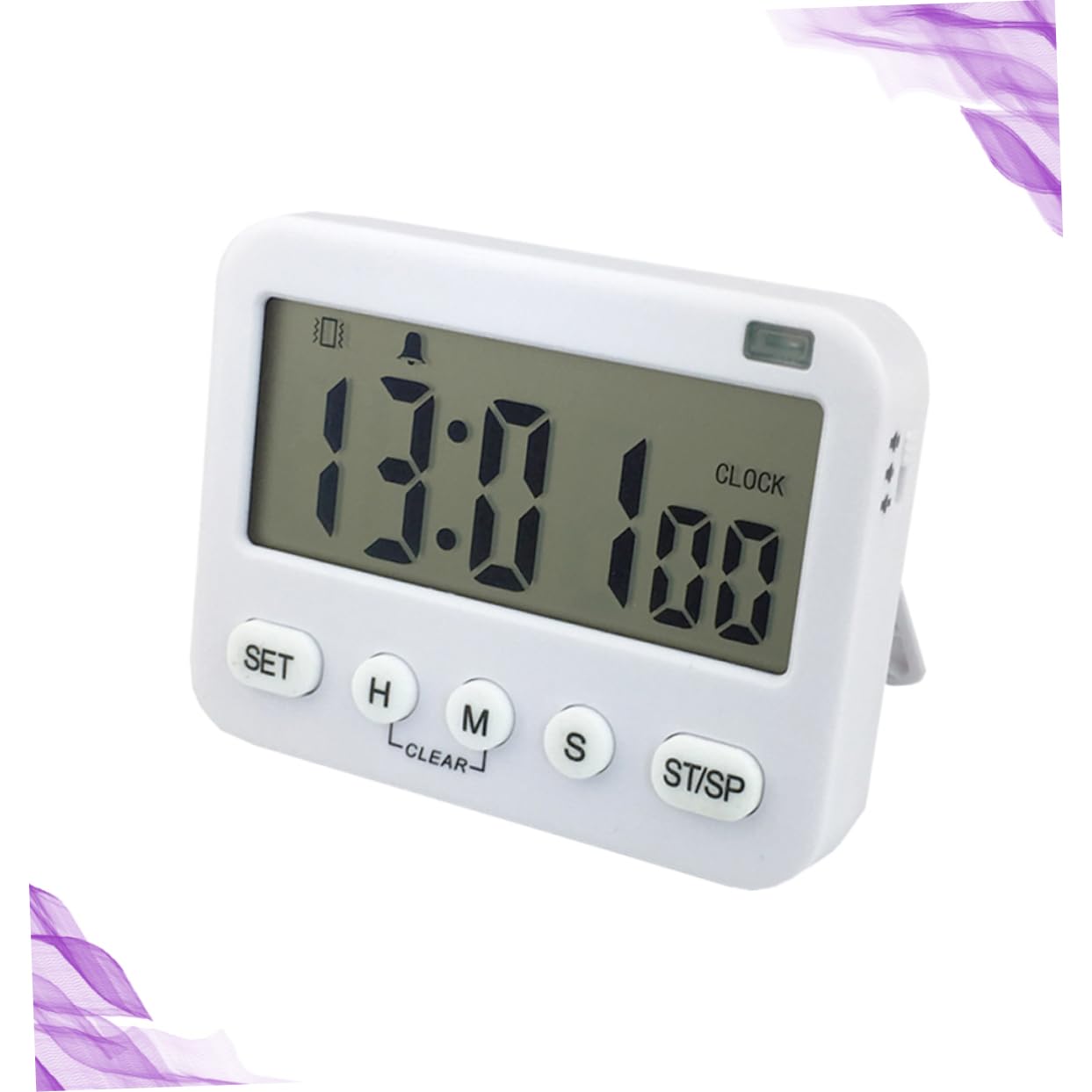 ABOOFAN 2St Digitale Eieruhr digitaler Countdown-Timer duschtimer für dusche herrenuhren wecker Kinder Fitnesstraining Schüler- magnetisch Erinnerung Zähler Knopf Büro