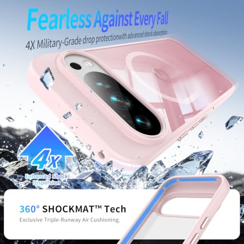 Image of Magnetic Case with Clear Back for Google Pixel 10 /10 Pro, Fit for MagSafe