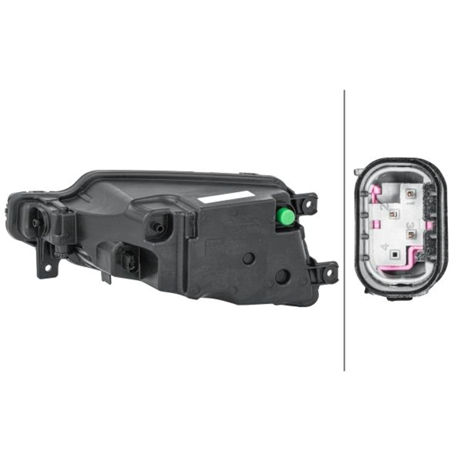 HELLA 1NA 013 797-021 LED NebelScheinwerfer - VW Passat Variant (3G5, CB5) - rechts | Kompatibel mit: VW PASSAT ALLTRACK B8 Variant, PASSAT B8, PASSAT B8 Variant