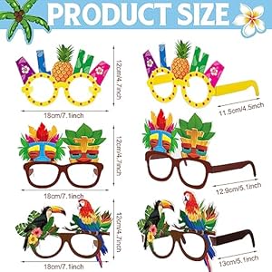 Vinsot 32 Pack Beach Pool Party Eyeglasses Decor Summer Luau Paper Glasses Bulk Hawaiian Sunglasses Frame Tropical Pool Props Photo Booth Props for Luau Beach Party Favors Birthday Supplies Decor Vinsot 32 Pack Beach Pool Party Eyeglasses Decor Summer Luau Paper Glasses Bulk Hawaiian Sunglasses Frame Tropical Pool Props Photo Booth Props for Luau Beach Party Favors Birthday Supplies Decor