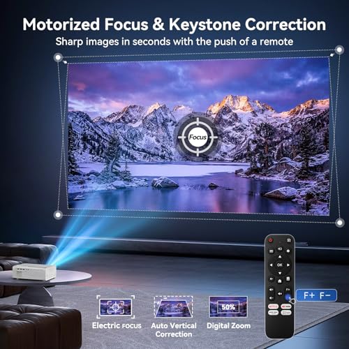 Smart 1080p Movie Projector