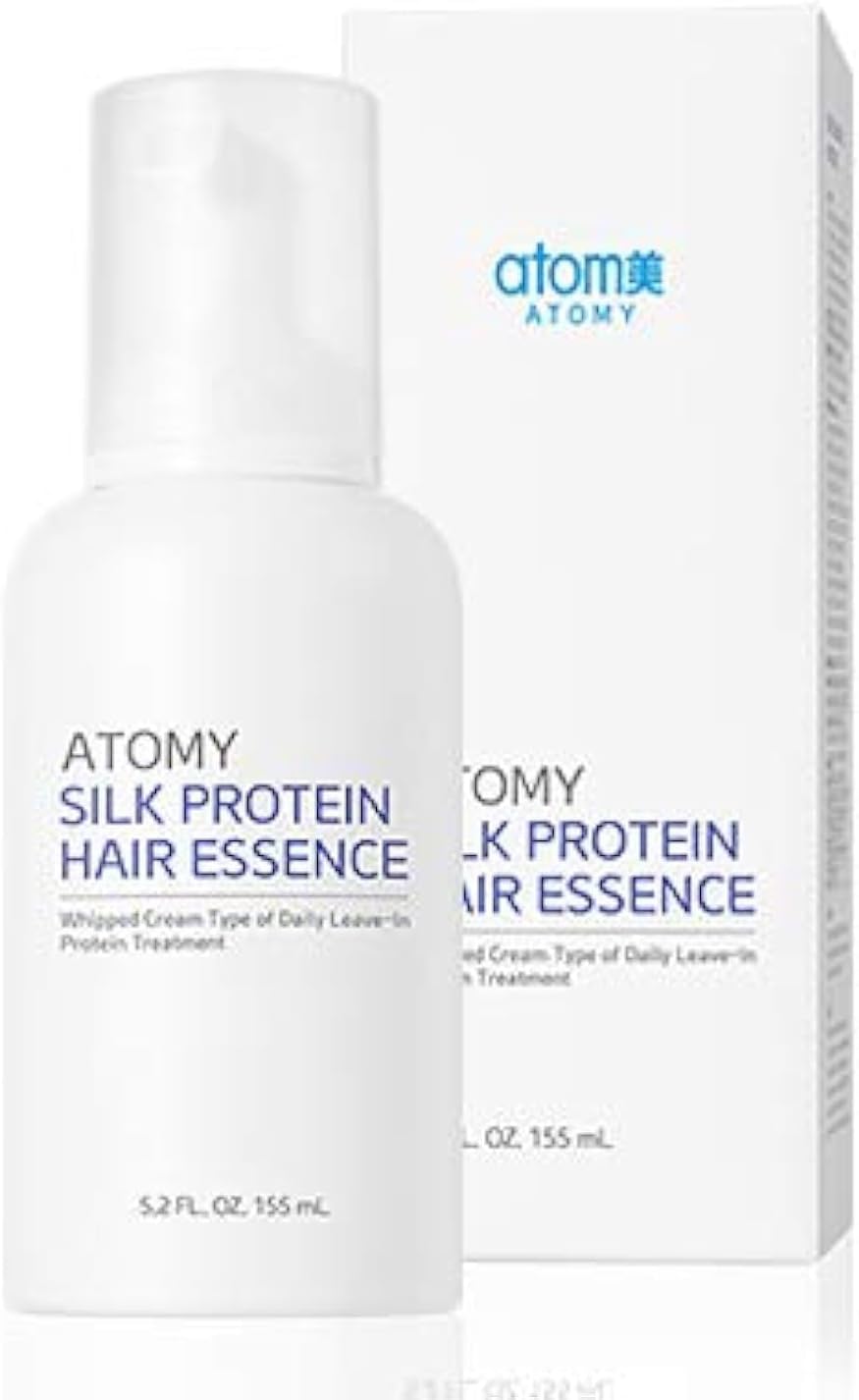 atomy silk protein hair esence | whipped cream type of daily leave-in protein treatment 5.2fl oz