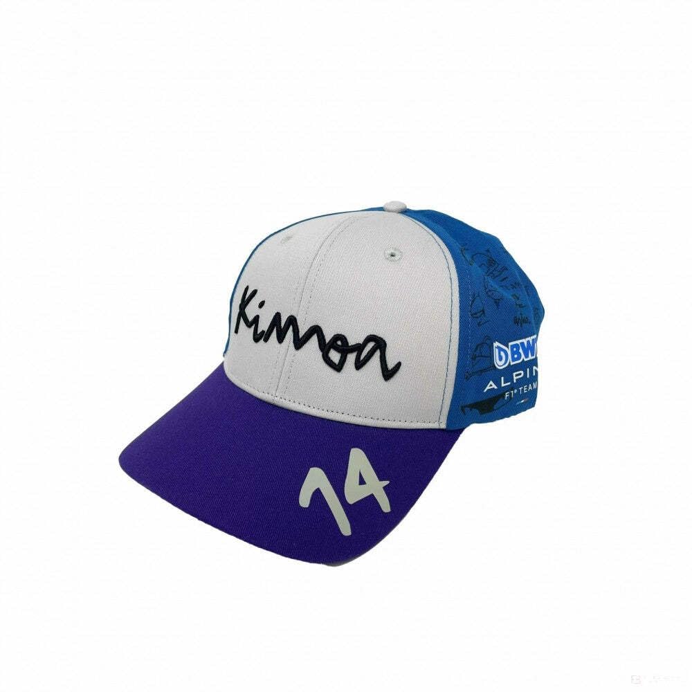 Alpine Racing F1 2022 Kimoa Team Fernando Alonso Japan GP Hat White