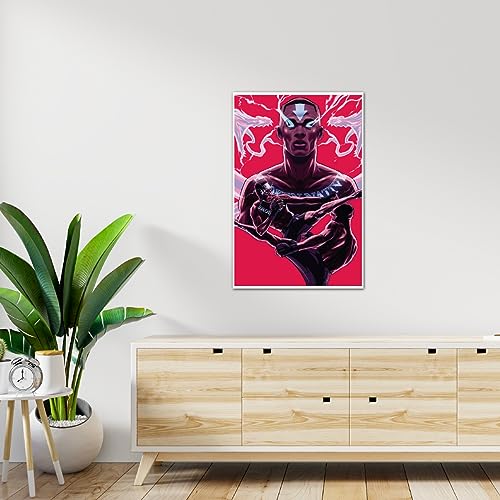 Image of TenorArts Israel Adesanya Poster MMA Fighter Fan Art Print Wall Poster with Thick 300 GSM Matt Finish Paper (18inches x 12inches)