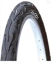 Pneu Flame, 26 x 2.125, Balão para Mountain Bike MTB, Freeride e Dirt, Preto