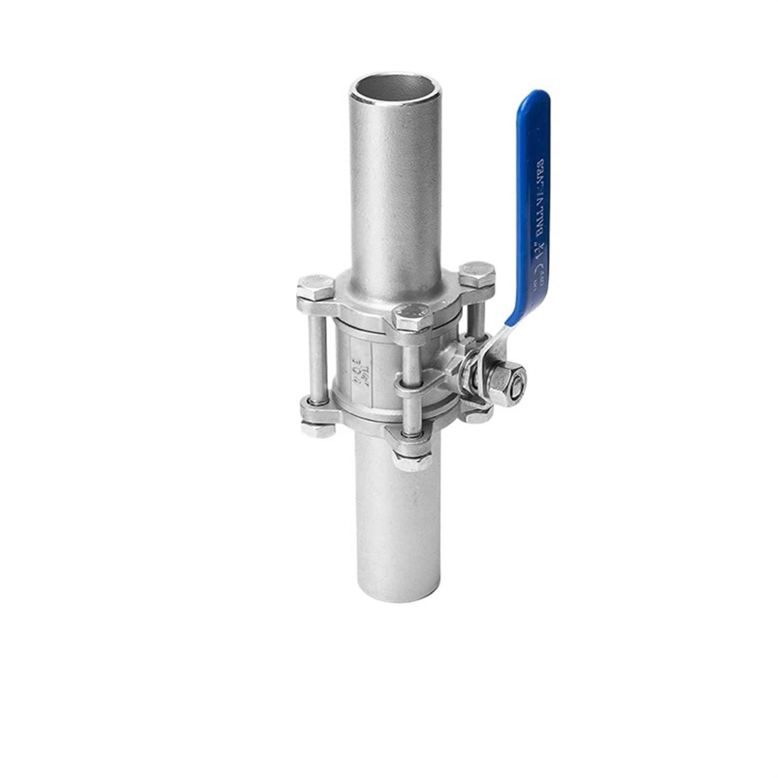 Vanne trois pièces Q61F en inox 304 de qualité supérieure avec extension soudée DN20