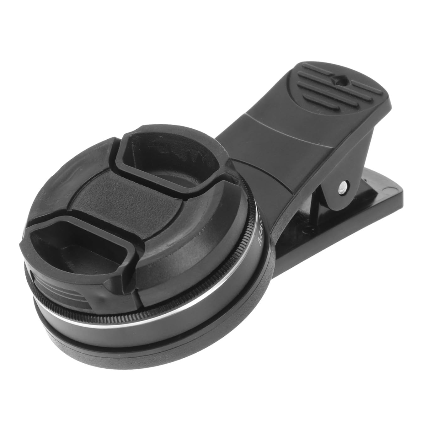 Obiettivo Macro 37mm per Smartphone 15x con Clip 4k Nero | Lega di Alluminio e Lente Ottica, per Fiori e Gioielli, Dettaglio Ravvicinato per Fotografia Professionale