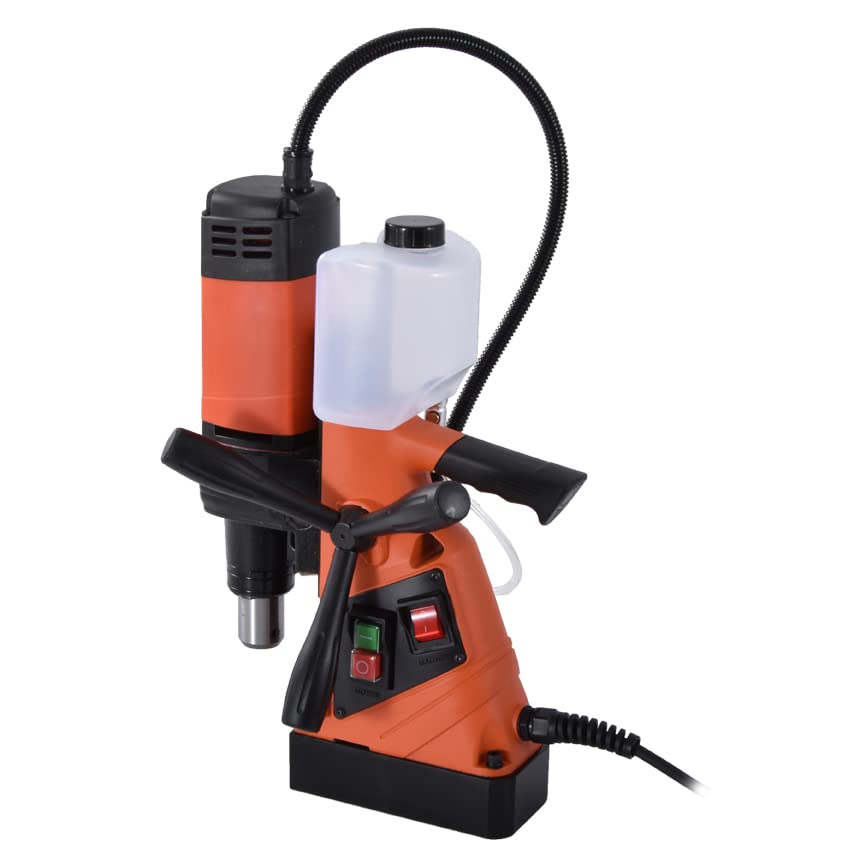 Taladradora y roscadora magnética automática DX-35 10-35MM pequeña base magnética taladro 1100W