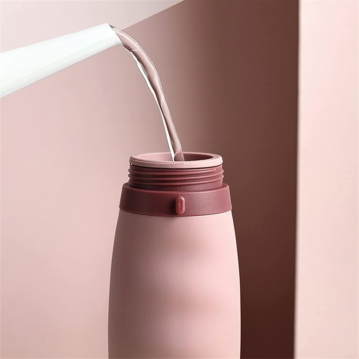 Gourde en Silicone Pliable et Portable pour Le Cyclisme, Les Sports et Les Voyages en Plein air.