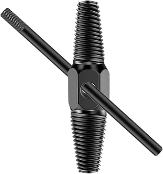 AEE  Reverse Thread Guide Pipe Removal Apparatus   1/2" and 3/4" Damaged Rusty Pipe & Broken Screw Extractor Spiral Kit Rewind Switch, Metal Internal Teeth Cleaning Tool M25-M50