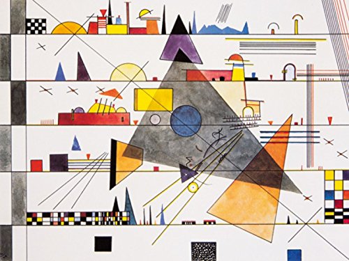 Affiche murale XXL Kandinsky pour habiller un grand mur blanc sans faire de travaux