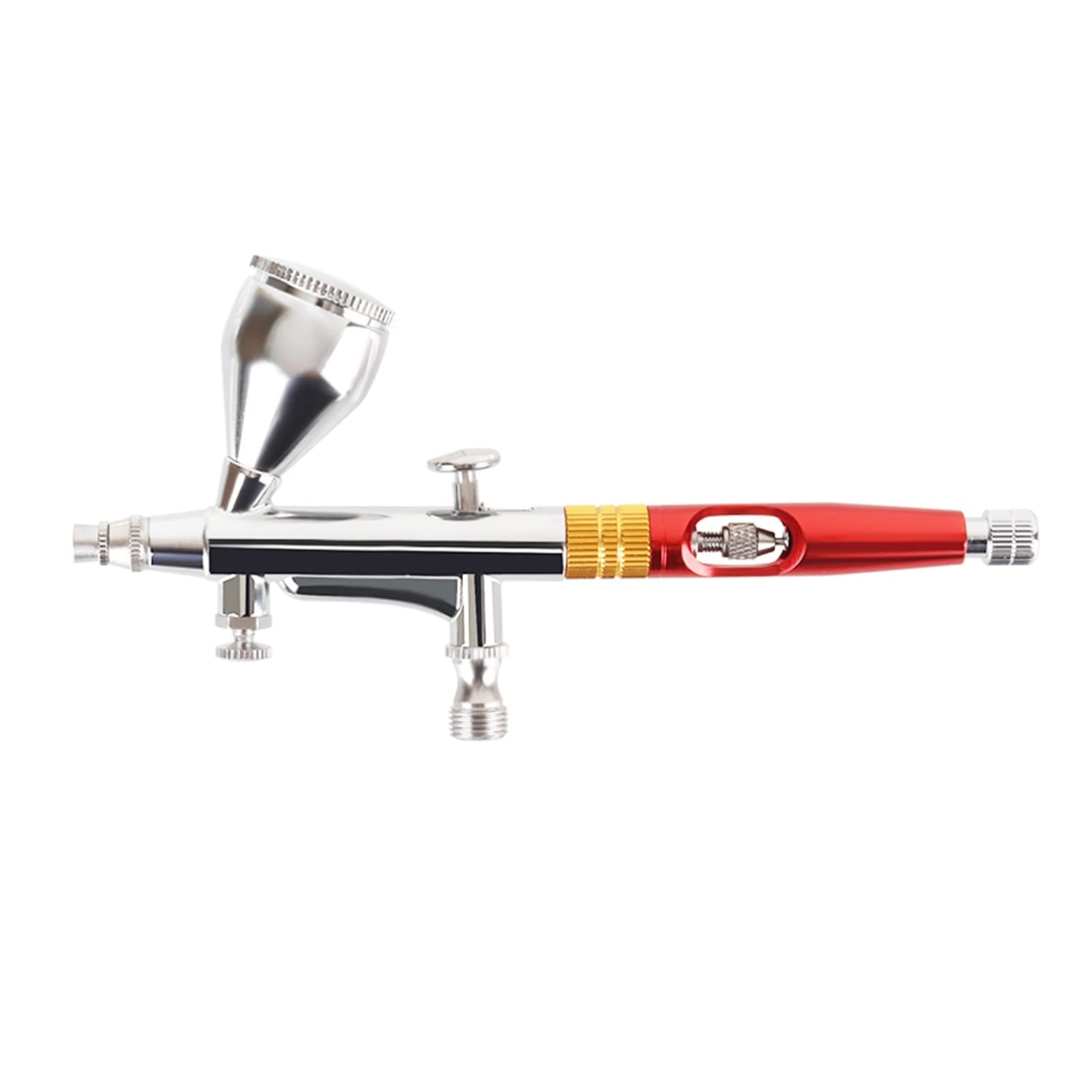 Duży przepływ powietrza Dual Action Airbrush Pen Pistolet natryskowy do modelu artystycznego Farba do ciała Artysta Makijaż Tatuaże na paznokcie Ciasto Narzędzia do samochodu Narzędzie do naprawy sa