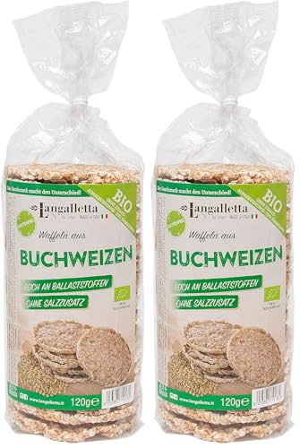 Langaletta Buchweizenwaffel, 120 g (Packung mit 2)