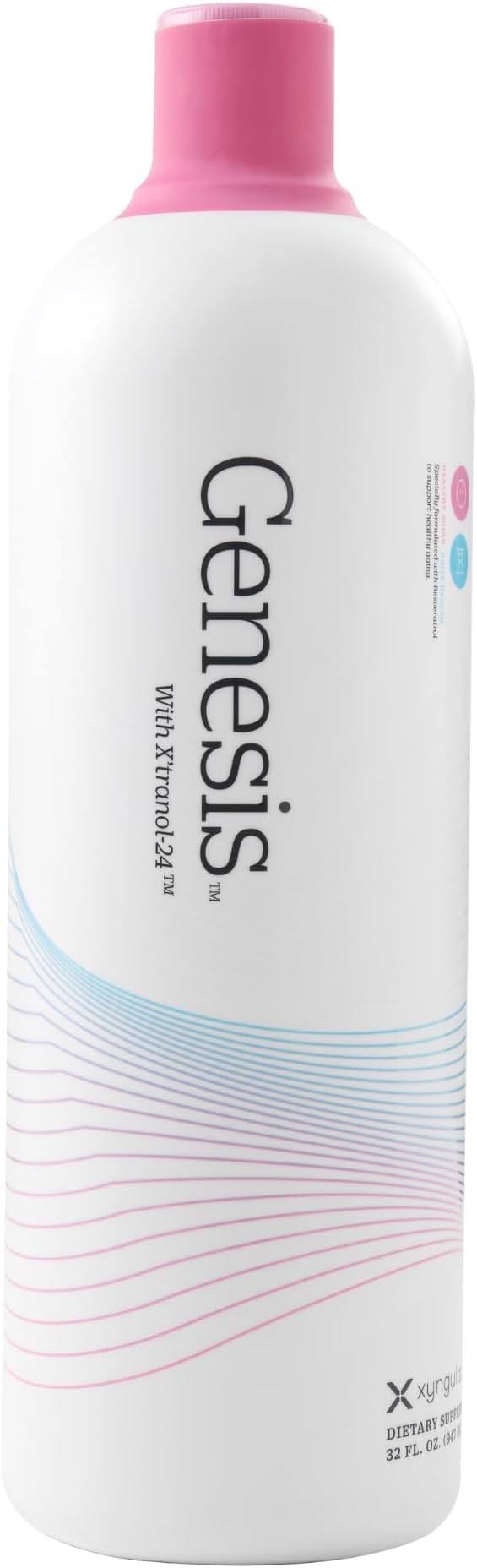 Genesis Liquid Supplement | Daily Antioxidant & Immune Support | Supports Cellular Health & Natural Energy | Plant-Based Formula with Clean Ingredients | 32 fl oz | Non-GMO, Gluten-Free
