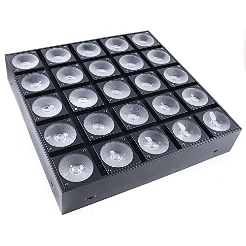 3in1 25 * 30W Beam Wash Strobe Matrix RGB LED Stage Wash Effect Panel Light, Light Effect Bar DJ Party Lamp, Stage Strobe Light for DJ Party Wedding Halloween Stage