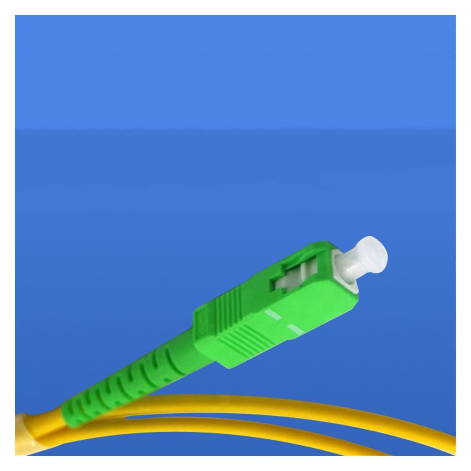 Lot de 10 câbles à fibre optique monomode SC AC Simplex 2,0 mm 9/125 um FT-TH Patch fibre optique Jumper Fibra Optica(30M 1PCS)