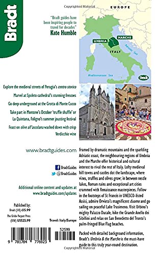 Italy: Umbria And The Marche (Bradt Travel Guide) #TOP1