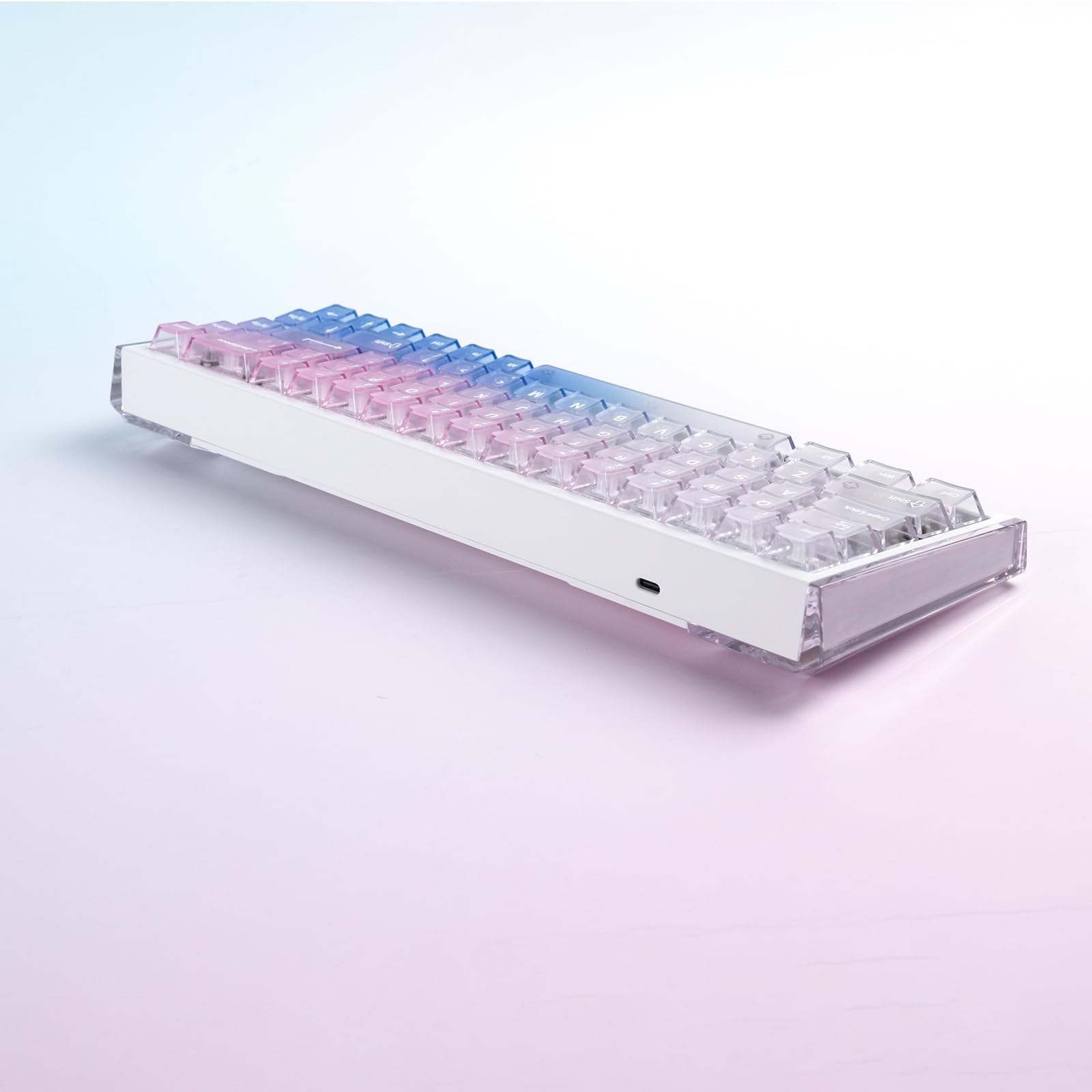 DAREU COOL68 8000 Hz Rapid Trigger Gaming Keyboard, dokładność RT 0,01 mm, przewodowa klawiatura mechaniczna 65% z przełącznikami Hall Effect, 20 trybów RGB, do komputerów PC/Mac