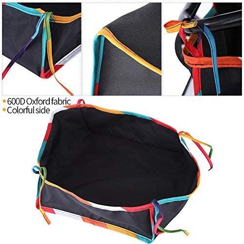 Sharplace - Panier De Rangement Pour Poussette En Tissu Oxford | Grande Capacité, Installation Facile, Idéal Pour Les Courses