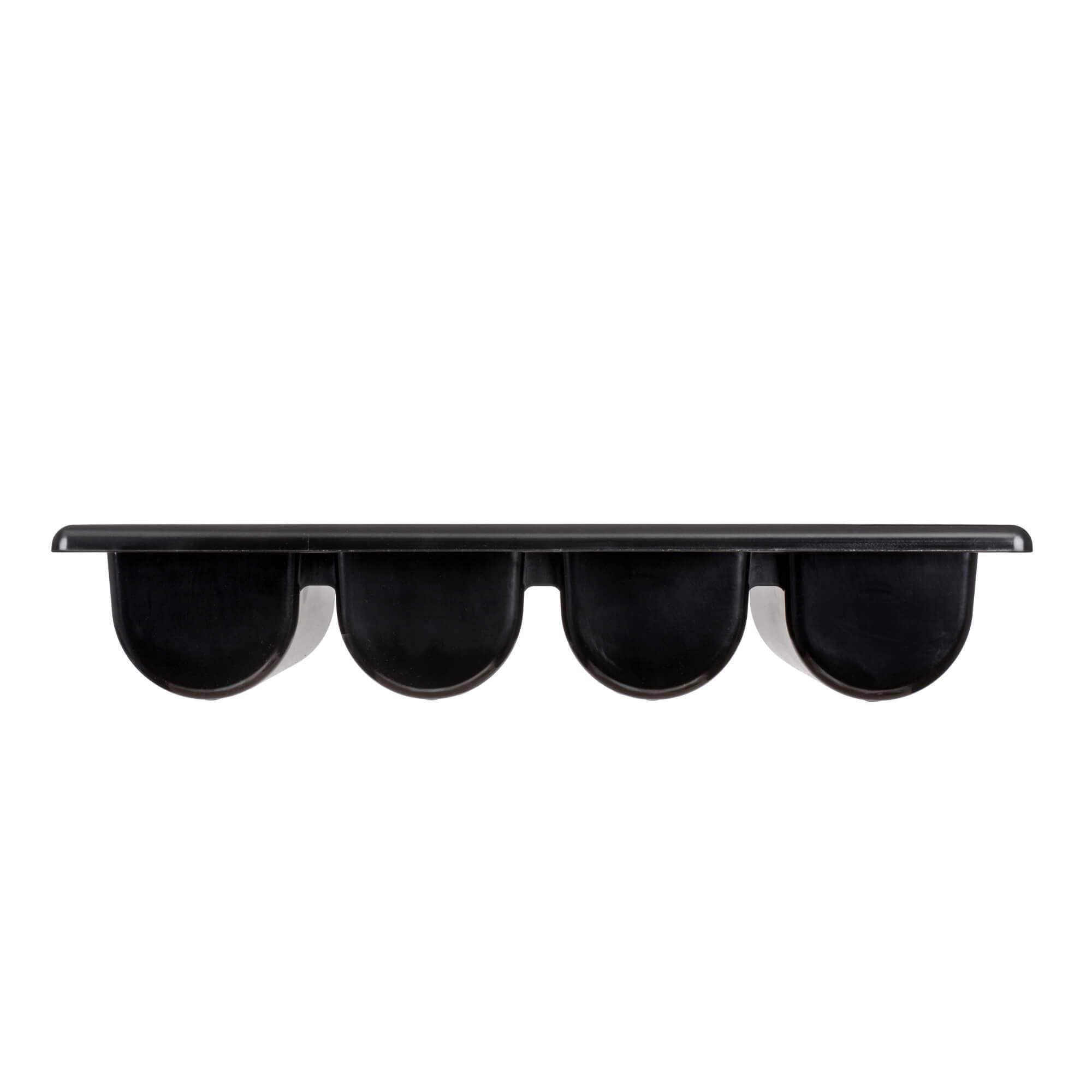 Portaposate Con Scomparti Portaposate Gastronorm In Plastica GRÄWE - 3 Scomparti E 3 Fornelletti, Nero, Made In Germany Portaposate Lavabile Lavastoviglie