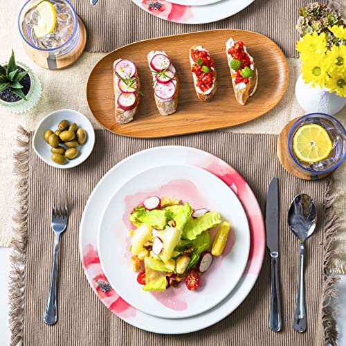 Bzyoo 12 Piece Melamine Dinnerware Set thumb #4